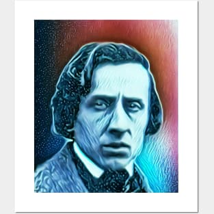Frédéric Chopin Abstract Portrait | Frédéric Chopin Artwork 5 Posters and Art
